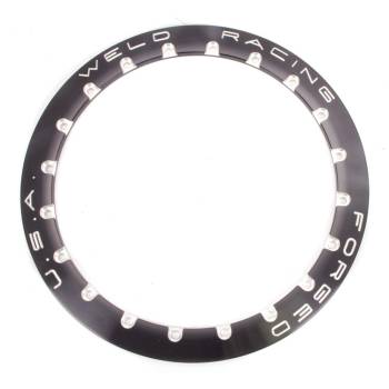 Weld Racing - Weld Racing Beadlock Ring - 20 Hole - Aluminum - Black Anodize - 15" Wheels