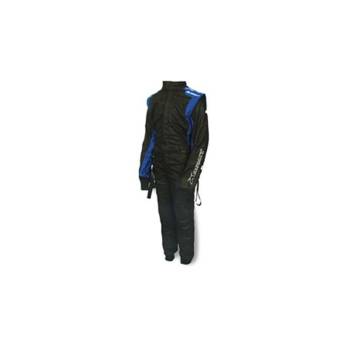 Impact - Impact Mini-Racer Firesuit - Black/Blue - Child Medium