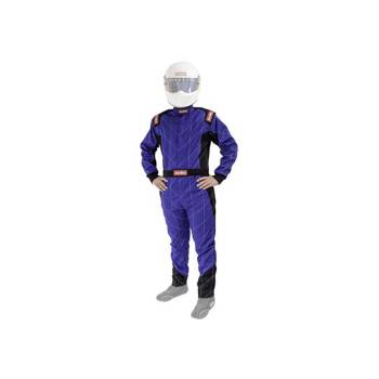 RaceQuip - RaceQuip Chevron SFI-1 Suit - Blue - Medium Tall