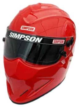 Simpson - Simpson Diamondback Helmet - 7-1/4 - Blue - Special Order