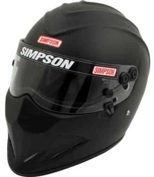 Simpson - Simpson Diamondback Helmet - 7-1/2 - Matte Black