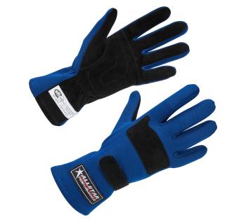 Allstar Performance - Allstar Performance Racing Gloves - Blue - Medium