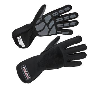 Allstar Performance - Allstar Performance Racing Gloves - Outseam - Black / Gray - Medium