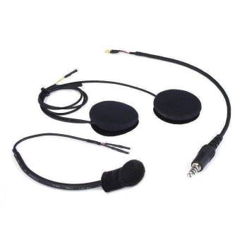 Rugged Radios - Rugged Peltor Coil Cord Helmet Kit with Flex Boom Mic & Helmet Speakers