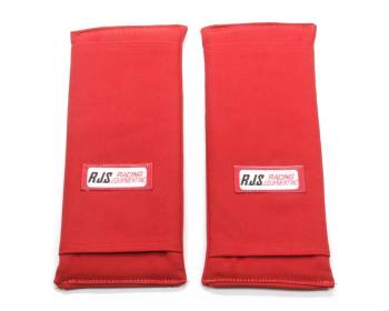 RJS Racing Equipment - RJS 3" Shoulder Harness Pads - Red