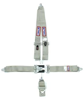 RJS Racing Equipment - RJS 5-Point Roll Bar Mount Harness System - Green - 3" Anti-Submarine Belt