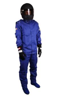 RJS Racing Equipment - RJS Elite Series Single Layer Pant (Only) - Blue - Medium
