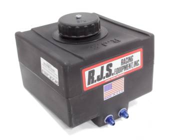 RJS Racing Equipment - RJS Racing Equipment Drag Race Fuel Cell 5 gal 13 x 12-7/8 x 8-1/4" Tall 8AN Male Outlets - 6AN Male Vent