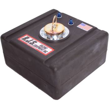 RJS Racing Equipment - RJS Racing Equipment Economy Fuel Cell 11 gal 17-1/2 x 17-1/2 x 9" Tall 8AN Male Outlet - Foam