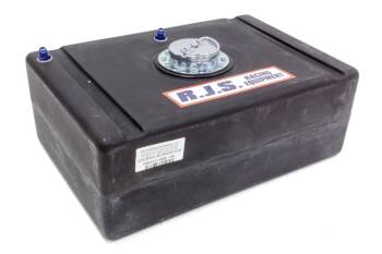 RJS Racing Equipment - RJS Racing Equipment Economy Fuel Cell 15 gal 25-1/2 x 17-1/2 x 9-1/2" Tall 8AN Male Outlet - 6AN Male Vent