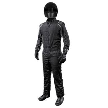 K1 RaceGear - K1 RaceGear Outlaw Auto Racing Nomex® Suit - Black/Gray