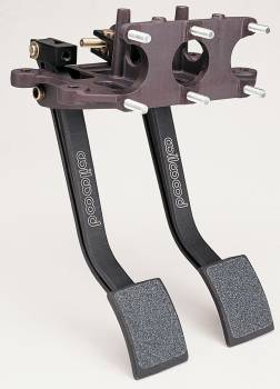 Wilwood Engineering - Wilwood Reverse Mount Triple Master Cylinder Pedal Assembly (5.1:1 Ratio)