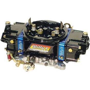Willy's Carburetors - Willy's Custom CNC Alcohol Carburetor - 750 CFM - 4BBL - 355-406 C.I.