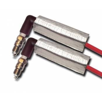 Thermo-Tec - Thermo-Tec Spark Plug Wire Shield - 6" x 2 1/2" (2 Pieces)
