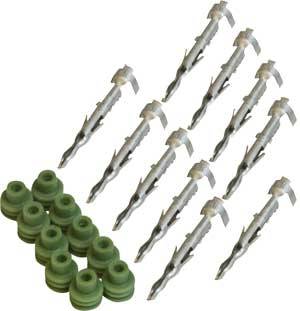 MSD - MSD Replacement Male Pins and Seals for Weathertight Connectors - (Set of 10)