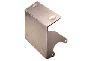 Moroso Performance Products - Moroso GM, Delco Starter Heat Shield - Fits SB and BB Chevy Engines w/ Delco Starters