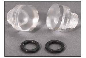 Moroso Performance Products - Moroso Holley Clear Sight Plugs