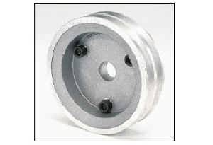 Moroso Performance Products - Moroso Double Groove Crankshaft Pulley - SB Chevrolet Double Groove - 1968-Earlier (With Short Water Pump) - 25% Reduction - 5.40" O.D.