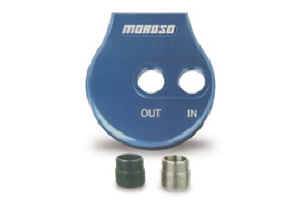 Moroso Performance Products - Moroso Large Diameter Billet Remote Oil Filter Mount