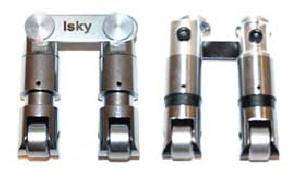 Isky Cams - Isky Cams Mechanical Roller Lifters - SB Chevy 262-400 - .185" Offset - Steel Body w/ Aluminum Top