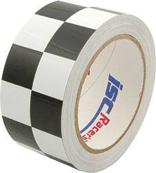 ISC Racers Tape - ISC Racers Tape - 2" Checkered - 45 Ft.