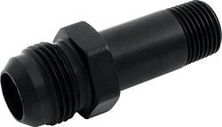 Allstar Performance - Allstar Performance Aluminum Oil Inlet Fitting -12 AN x 1/2" NPT - 3.10" Length