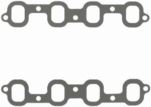 Fel-Pro Performance Gaskets - Fel-Pro Intake Manifold Gaskets - Composite - SB Chevy2 Mirror Port - Trim to Fit - 1.40" x 1.90" Port - .045" Thick