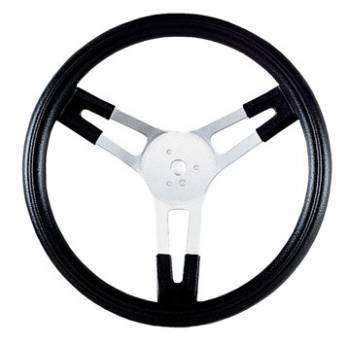 Grant Products - Grant Performance Series 13" Aluminum Steering Wheel - Black Foam Grip w/ Finger Grips - 1-1/2" Dish.