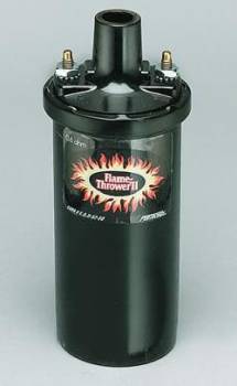 PerTronix Performance Products - PerTronix Flame-Thrower II Ignition Coil - Canister - Round - Oil Filled - Black - 45,000 Volts