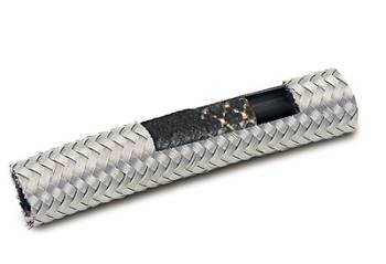 Russell Performance Products - Russell ProFlex Stainless Steel Braided Hose - Size #4 - 3 Feet