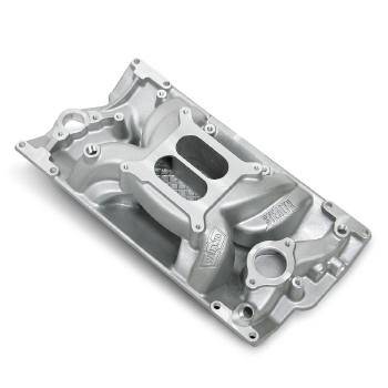 Weiand - Weiand Stealth Air Strike Intake Manifold - Non-EGR - 1500-6700 RPM - Square Bore - SB Chevy 57-86 262-400, 87-Up w/ Aluminum Heads