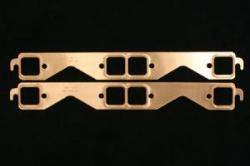 SCE Gaskets - SCE SB Chevy Square Port Copper Exhaust Gasket Set