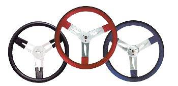 QuickCar Racing Products - QuickCar Aluminum Steering Wheel 15" - Red
