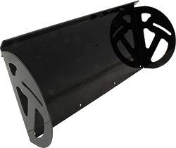 Allstar Performance - Allstar Performance Replacement Right Rear Spoiler Section for ALL22999 Aluminum Adjustable Rear Spoilers - Black Powder Coated