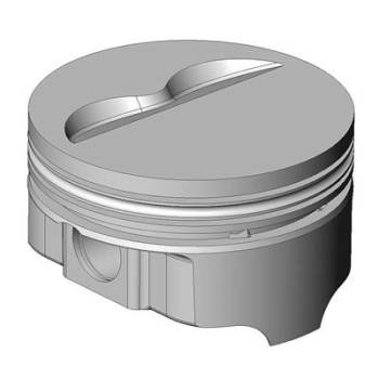 Icon Pistons - Icon Pistons Performance FHR Series Forged Flat Top Piston Set - SB Chevy 283-400 - Bore Size: 4.155", Stroke: 3.750", Rod Length: 5.700"