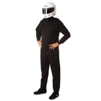 RaceQuip - RaceQuip 110 Series Pyrovatex Jacket (Only) - Black - Small