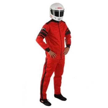 RaceQuip - RaceQuip 120 Series Pyrovatex Racing Jacket (Only) - Red - Medium