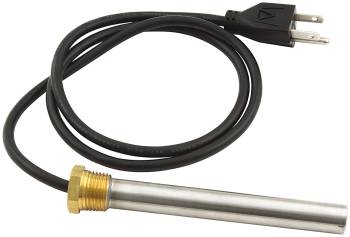 Allstar Performance Immersion Oil Heater - 4-3/4" Long Heater Element, 3' Cord - 400W ALL76415