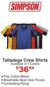 Simpson Talladega Crew Shirts