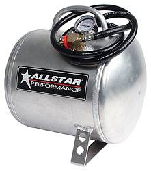 Allstar Performance - Allstar Performance 2-3/4 Gallon Horizontal Aluminum Air Tank