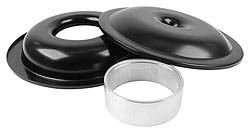Allstar Performance - Allstar Performance 14" Air Cleaner Kit With No Element - 2" Sure Seal Spacer - Black