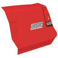 Street Stock Body Components - Street Stock Bumper Covers - Allstar Performance - Allstar Performance 1983-88 Monte Carlo SS Tail - Red -Right (Only)
