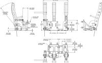 Wilwood Engineering - Wilwood Brake, Clutch and Throttle Pedal w/ Throttle Linkage - Image 2