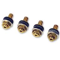 Valve Stems and Components - Valve Stems - Longacre Racing Products - Longacre Low Profile Brass Valve Stems - (4 Pack)