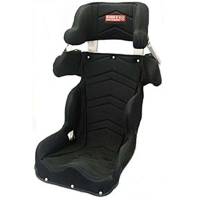 Kirkey 45 Series Deluxe Road Race Full Containment Seat Cover (Only) - Black Airknit - 18" - Fits #45900
