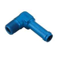 NPT to Hose Barb Adapters - 90° NPT to Hose Barb Fittings - Earl's Performance Plumbing - Earl's 90 1/4" Hose To 1/8" Npt Male Elbow