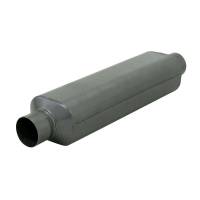 Exhaust System - Hushpower - Flowmaster HP-2 Series Muffler - 2.25" Inlet, 2.25" Outlet - 18" Case - 409S