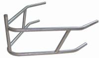 Sprint Car Bumpers & Nerfs - Sprint Rear Bumpers - Triple X Race Components - Triple X Sprint Car Rear Bumper w/ Post Polished Stainless Steel