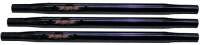 Triple X 1-1/8" Aluminum Radius Rods - 21-1/2" - Black Powdercoated