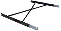 Wings & Accessories - Wing Parts & Accessories - Triple X Race Components - Triple X Sprint Car Aero (Squish Tube) Top Wing Tree - Black Powder Coat